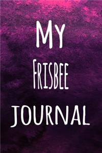 My Frisbee Journal