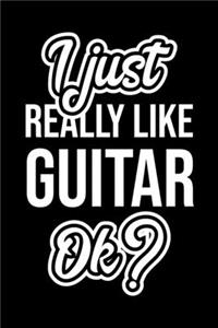 I Just Really Like Guitar Ok?