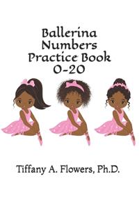 Ballerina Numbers Practice Book 0-20