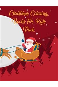Christmas Coloring Books For Kids Pack