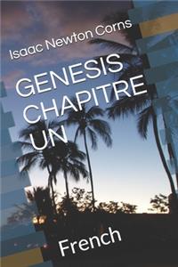 Genesis Chapitre Un