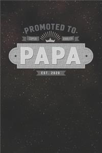 Promoted To Super Quality Papa Est. 2020