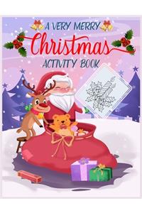 A Very Merry Christmas Activity Book
