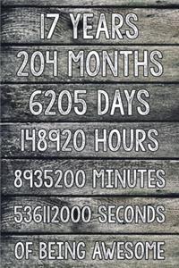 17 Years of Being Awesome