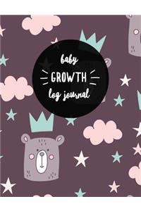 Baby Growth Log Journal