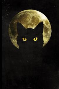 Full Moon Black Cat