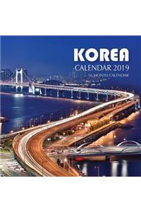 Korea Calendar 2019