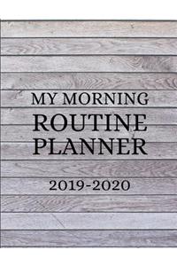 My Morning Routine Planner 2019-2020