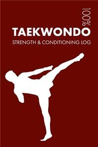 Taekwondo Strength and Conditioning Log