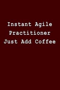 Instant Agile Practitioner Just Add Coffee