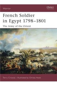 French Soldier in Egypt 1798-1801