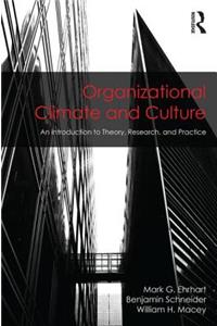 Organizational Climate and Culture