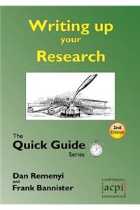 Writing up your Research