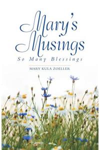 Mary's Musings