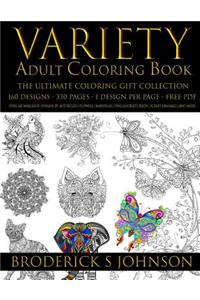 Variety Adult Coloring Book The Ultimate Gift Collection