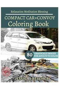COMPACT CAR+CONVOY Coloring Books