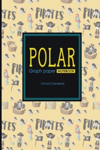 Polar Graph Paper Notebook