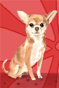 Journal Notebook For Dog Lovers, Chihuahua Sitting Pretty 7