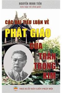 Các bài tiểu luận về Phật giáo của Lệ Thần Trần Trọng Kim