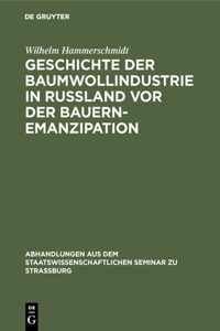 Geschichte der Baumwollindustrie in Russland vor der Bauernemanzipation