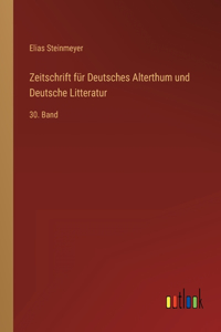 Zeitschrift für Deutsches Alterthum und Deutsche Litteratur