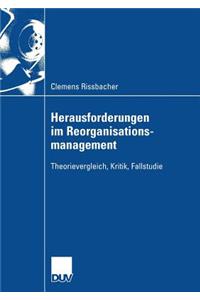 Herausforderungen Im Reorganisationsmanagement: Theorievergleich, Kritik, Fallstudie