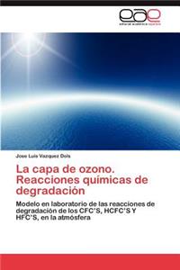 Capa de Ozono. Reacciones Quimicas de Degradacion