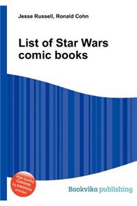 List of Star Wars Comic Books