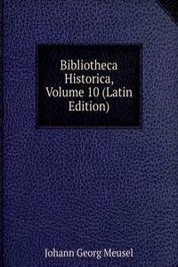 Bibliotheca Historica, Volume 10 (Latin Edition)