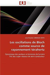 Les oscillations de bloch comme source de rayonnement térahertz