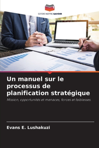 manuel sur le processus de planification stratégique