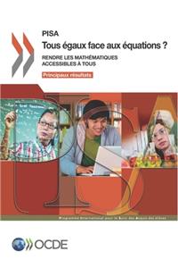 PISA Tous égaux face aux équations ?