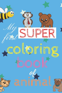 my first super coloring book