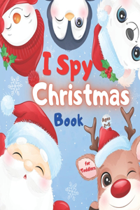 I SPY CHRISTMAS Book for Toddlers Ages 2-5