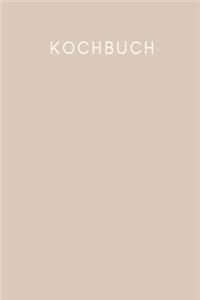 Kochbuch: Rezeptbuch zum Ausfüllen - Motiv: Nude