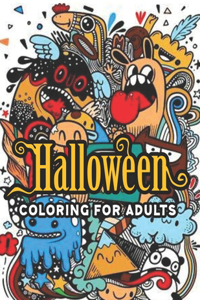 Halloween Coloring For Adults