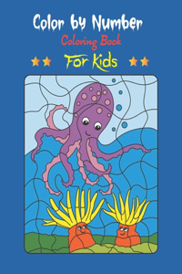 Color By Number Coloring Book For Kids