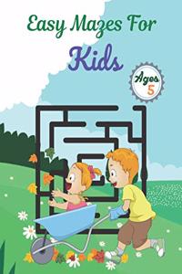 Easy Mazes For Kids Ages 5