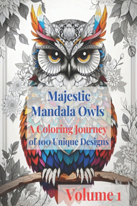 Majestic Mandala Owls