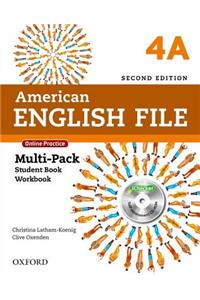American English File Second Edition: Level 4 Multi-Pack a