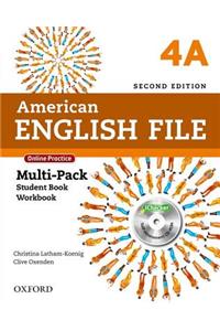 American English File Second Edition: Level 4 Multi-Pack a