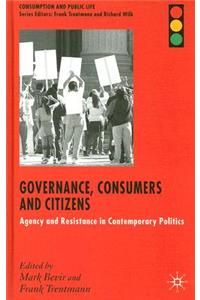 Governance, Consumers and Citizens