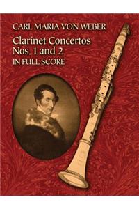 Clarinet Concertos Nos. 1 and 2 in Full Score