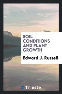 Soil Conditions and Plant Growth