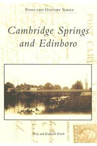 Cambridge Springs And Edinboro