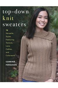Top-Down Knit Sweaters