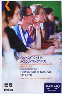 FTX Foundations in Taxation - Exam Kit