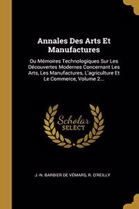 Annales Des Arts Et Manufactures