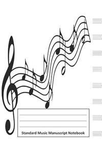 Standard Music Manuscript Notebook