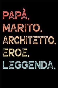 Papà. Marito. Architetto. Eroe. Leggenda.
